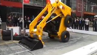 skid steer tricks stunts|jake hatch skid steer.